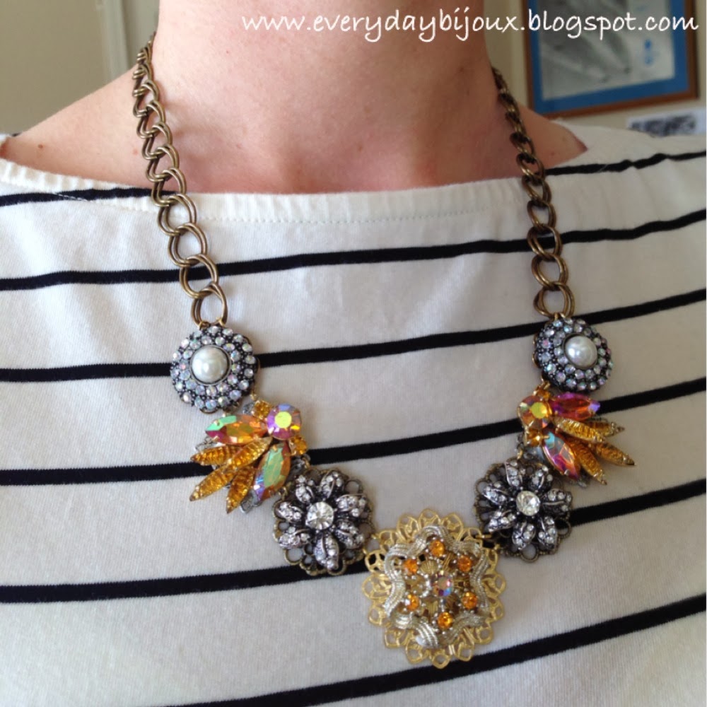 Everyday Bijoux: More 'Heirloom' Necklaces With My Grandma's Vintage Jewels