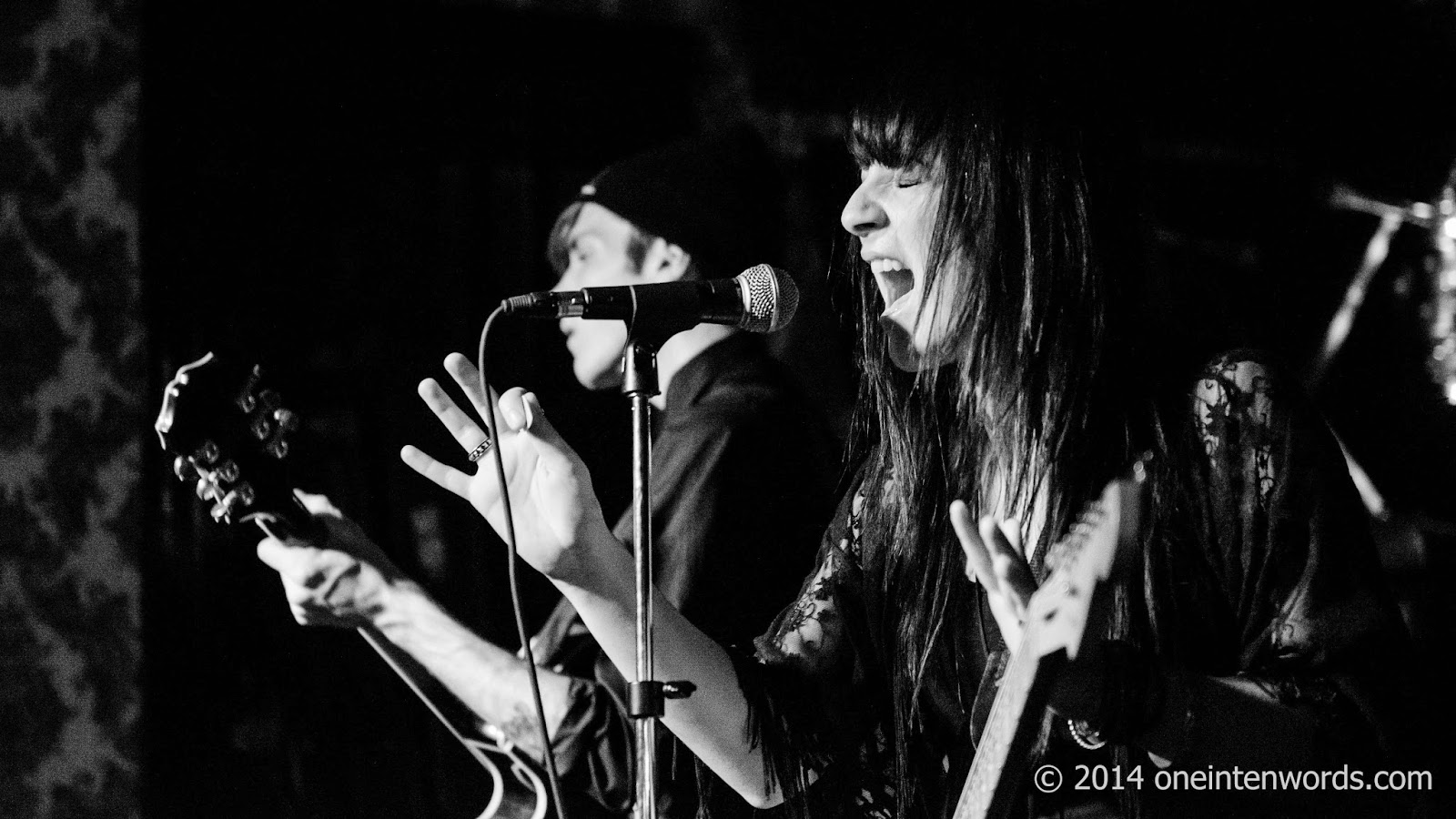 Bloody Diamonds at Cherry Cola's December 6, 2014 Photo by John at One In Ten Words oneintenwords.com toronto indie alternative music blog concert photography pictures
