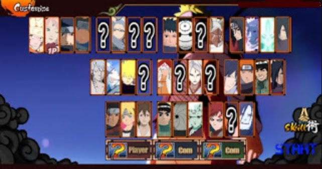 Naruto Senki Ori Full Carakter / Naruto Senki Ori Full