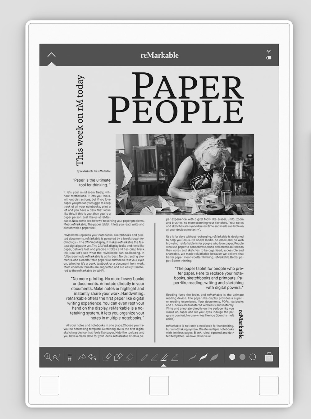 ReMarkable Paper Tablet Review