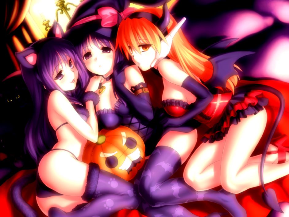 Halloween Anime Wallpaper WallpaperSafari Halloween Anime Wallpaper WallpaperSafari