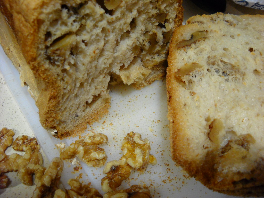 Cocina para celíacos y no celíacos Sin gluten Pan de nueces