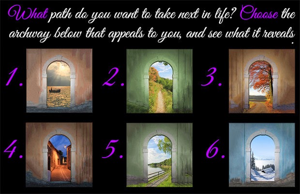 What Path Do you Want to Take Next in Life? Choose The Archway and See What it Reveals