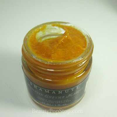shamanuti pumpkin enzyme face mask natural skin care review