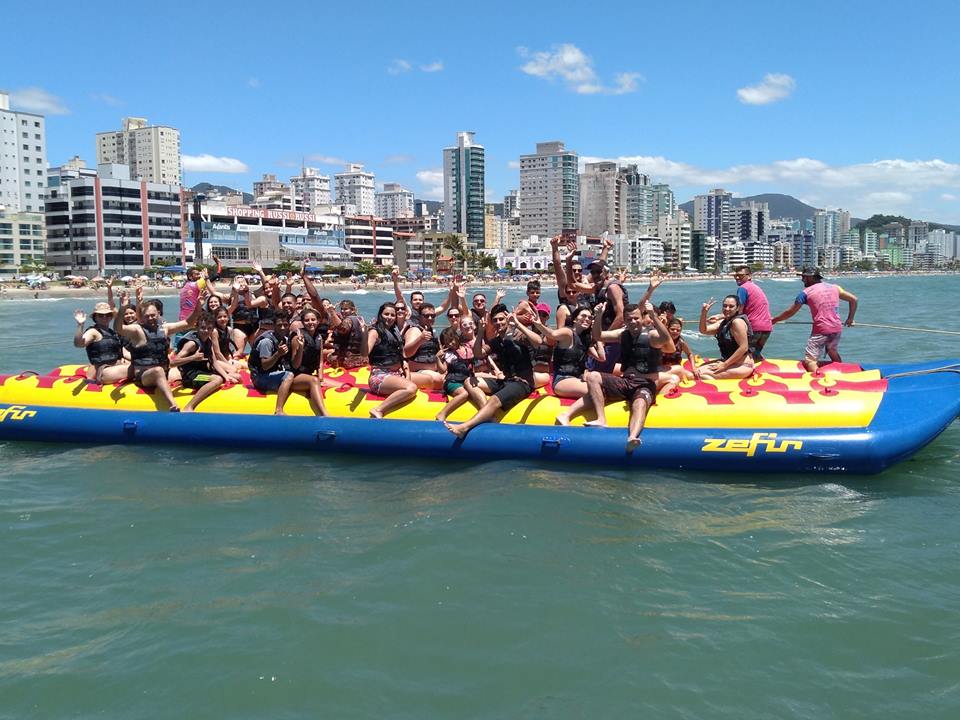 Diversões náuticas em Itapema