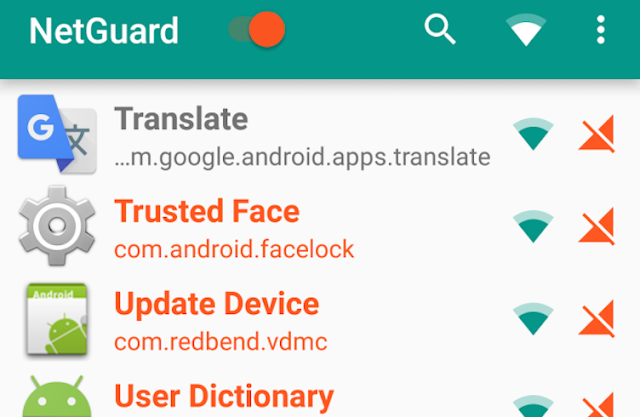 قطع النت عن التطبيقات وحذف الإعلانات بتطبيق NetGuard النسخة [Pro] 