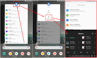 Cara Mengaktifkan sekaligus cara Menggunakan Split Screen Pada Android 9.0 atau Android Pie