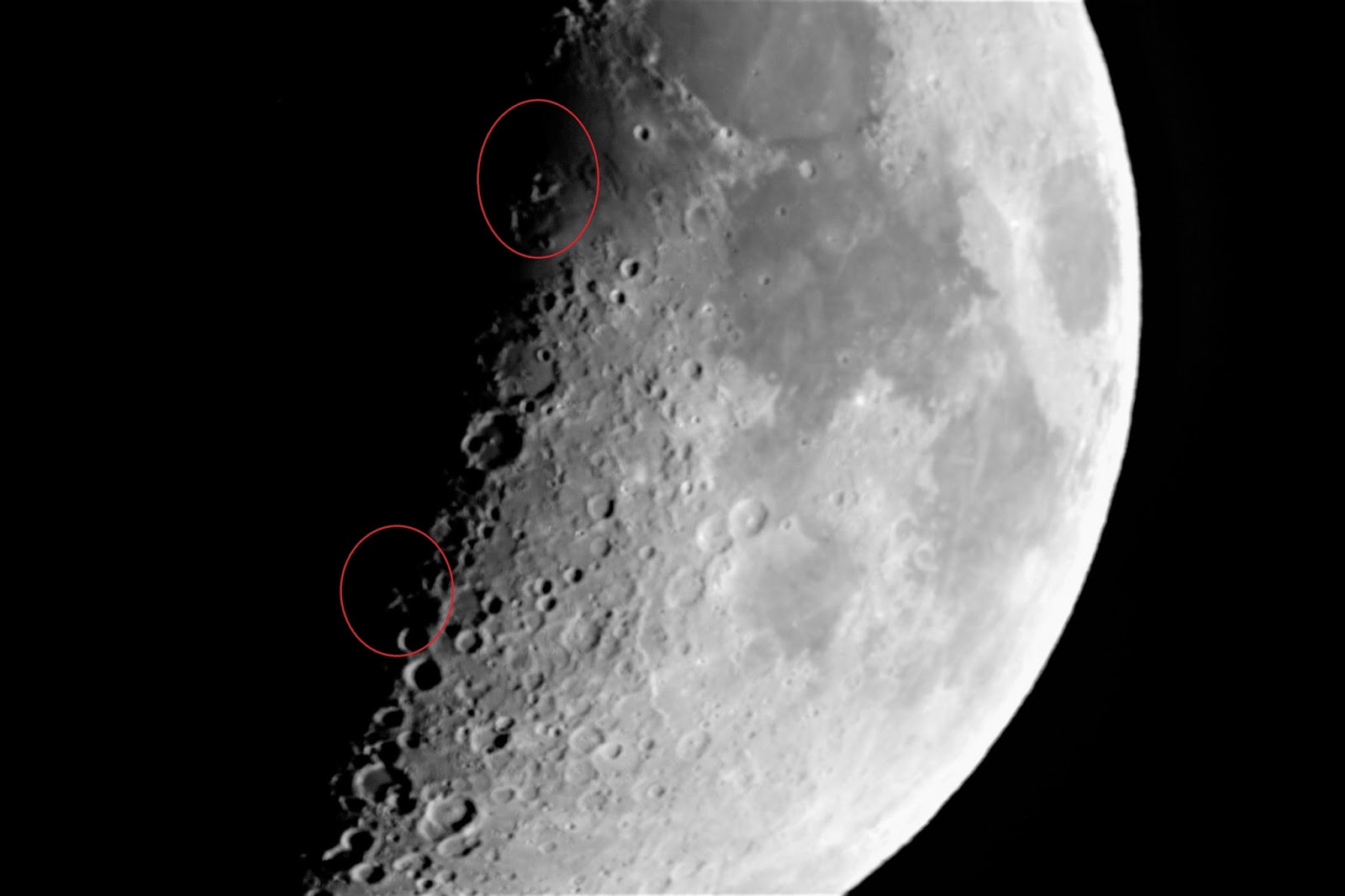 Lunar X and Lunar V Northern Astronomy