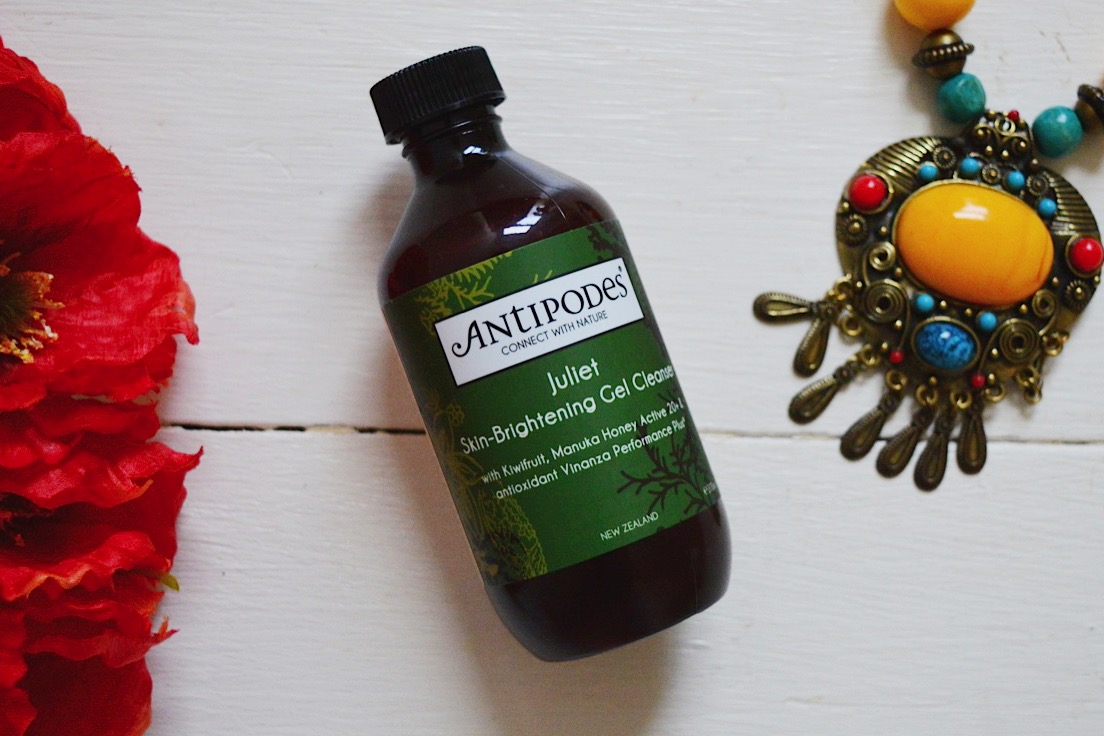 Antipodes Juliet Skin Brightening Gel Cleanser review, beauty bloggers, FashionFake, natural skincare products