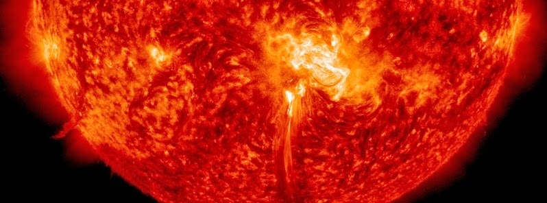 Llamarada solar clase M4.0, 24 de Octubre 2014
