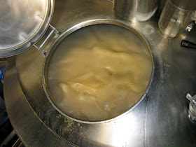Kvass wort attempting to leave the kettle.