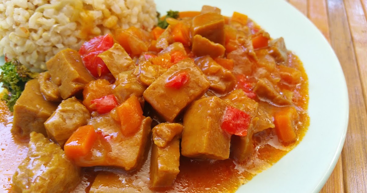 Vegspiration Blog de inspiración vegana Curry de seitán
