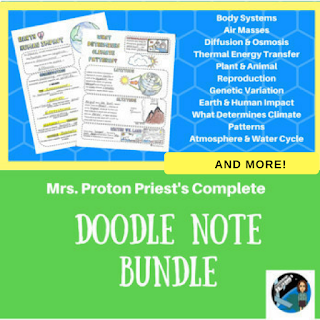  Mrs. Proton Priest's Complete Doodle Note Bundle