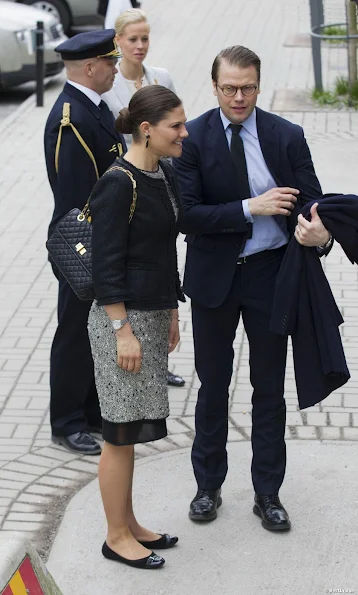 Crown Princess Victoria and Prince Daniel visited the Employment Service in Solna
