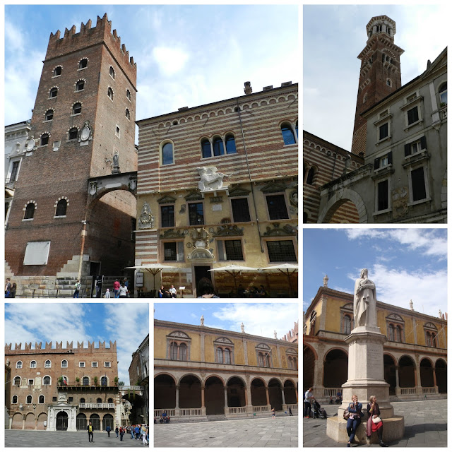 Um dia em Verona - Piazza dei Signori