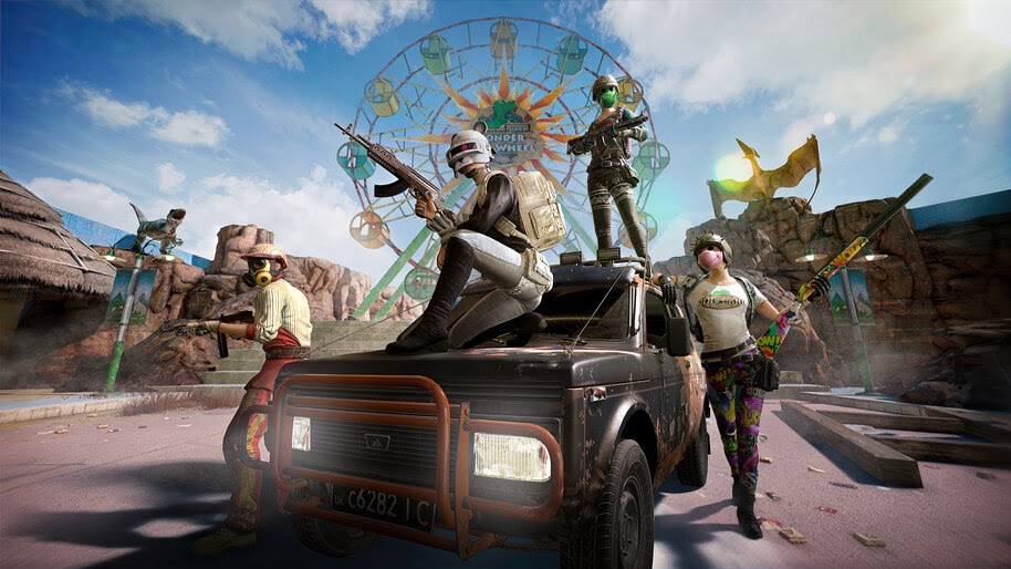 PUBG, Dinoland, Squad, Season 7, Survival Pass, Cold Front, Skins, 4K, #7.1935