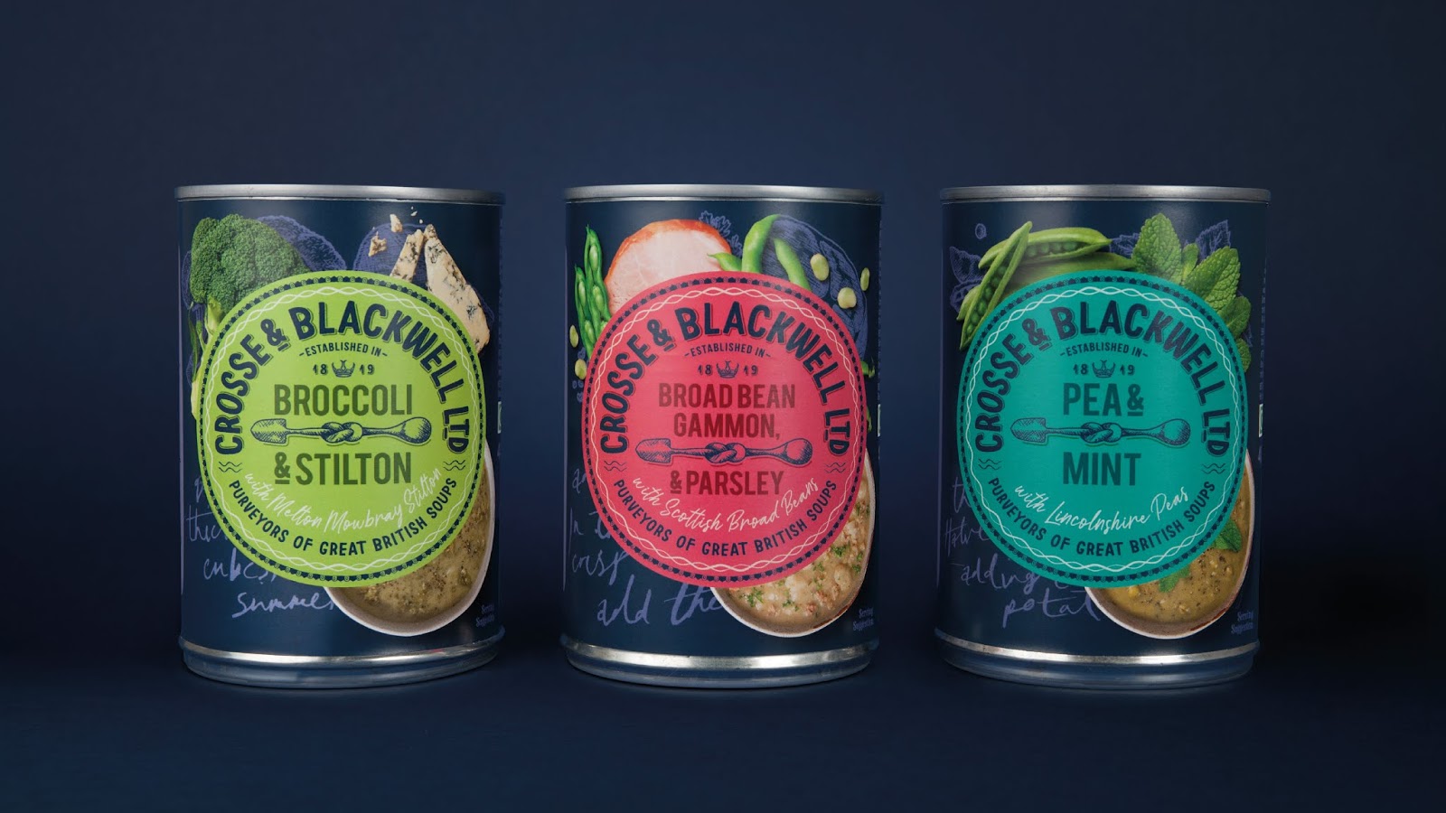 Crosse & Blackwell rebrand Packaging Of The World