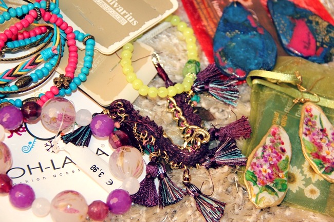 cute colorful jewelry for spring and summer