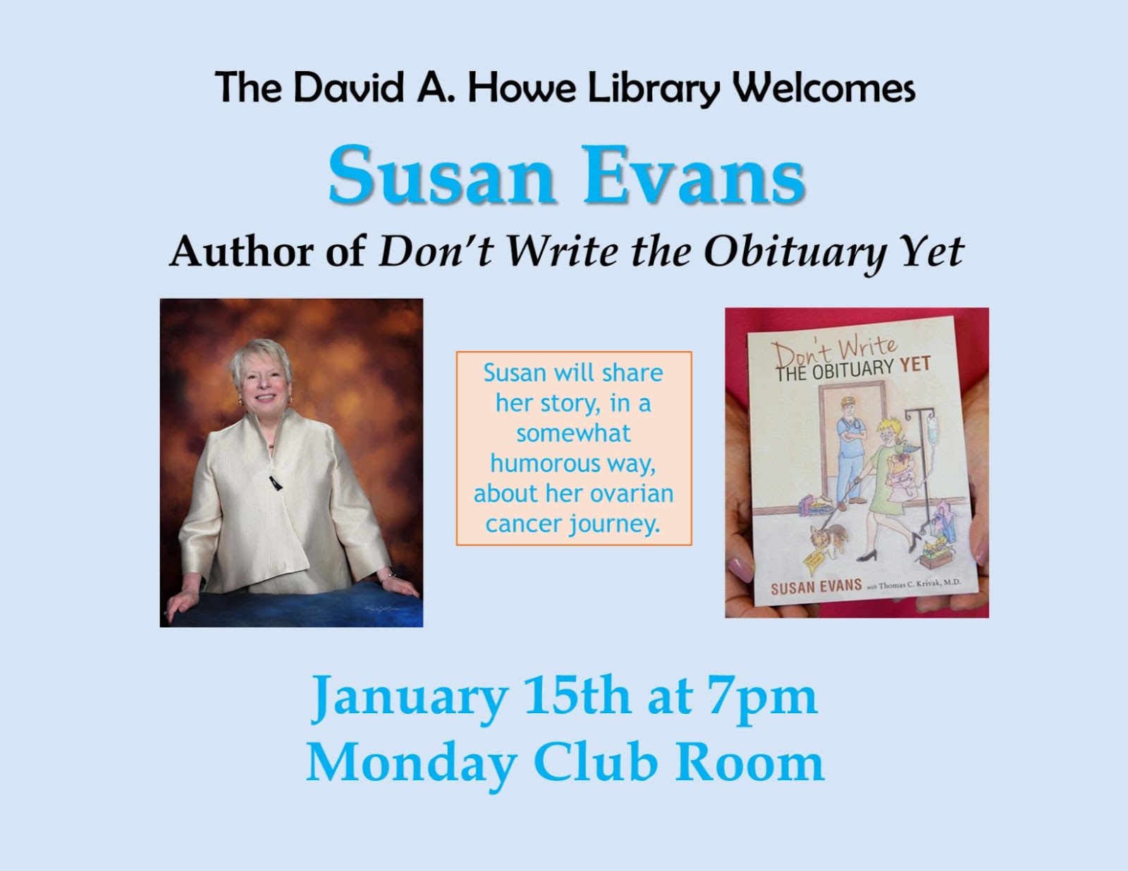 Wellsville Regional News (dot) com Author visits Howe Library in