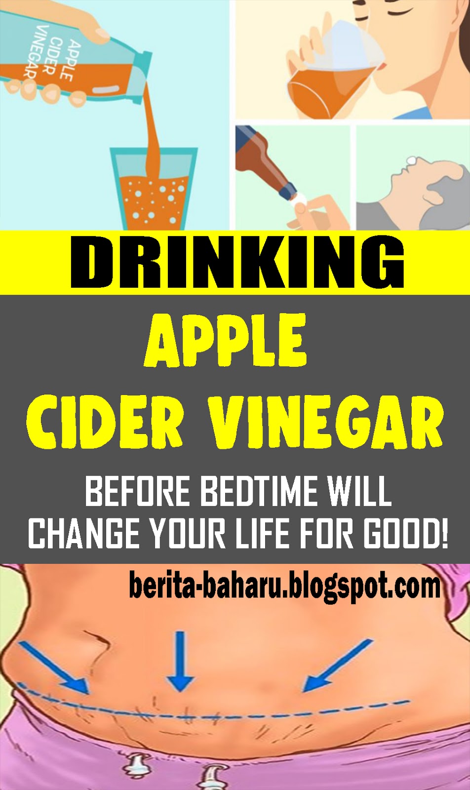 Drinking Apple Cider Vinegar Before Bedtime Will Change Your Life For