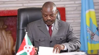 Pierre Nkurunziza Kuachia Madaraka 2020 Burundi