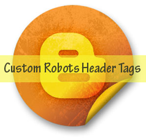 enable Custom robots header tags in blogger