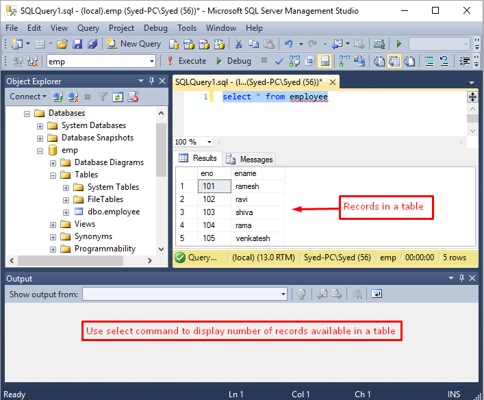 SQL DELTA - RAMESH'S BLOG