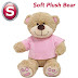 Soft Plush Bear Pink