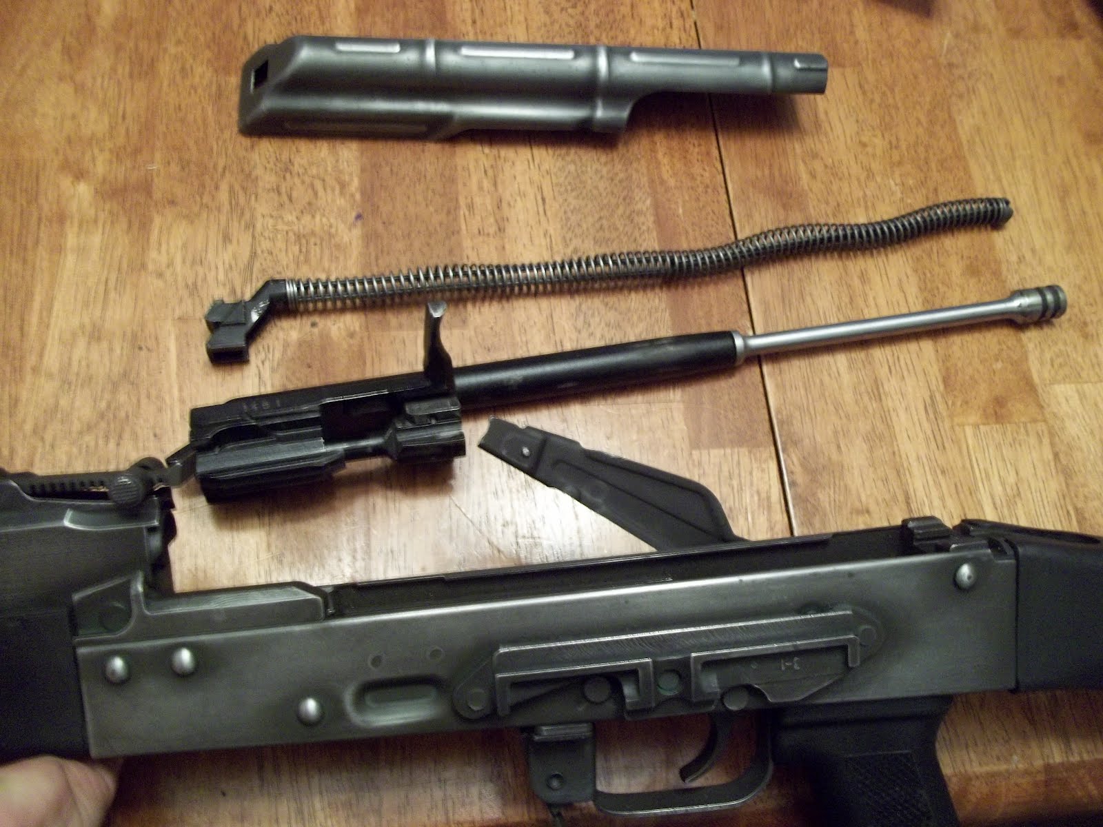 Preparation and survival Cutting a bolt hold open notch in your ak 47/