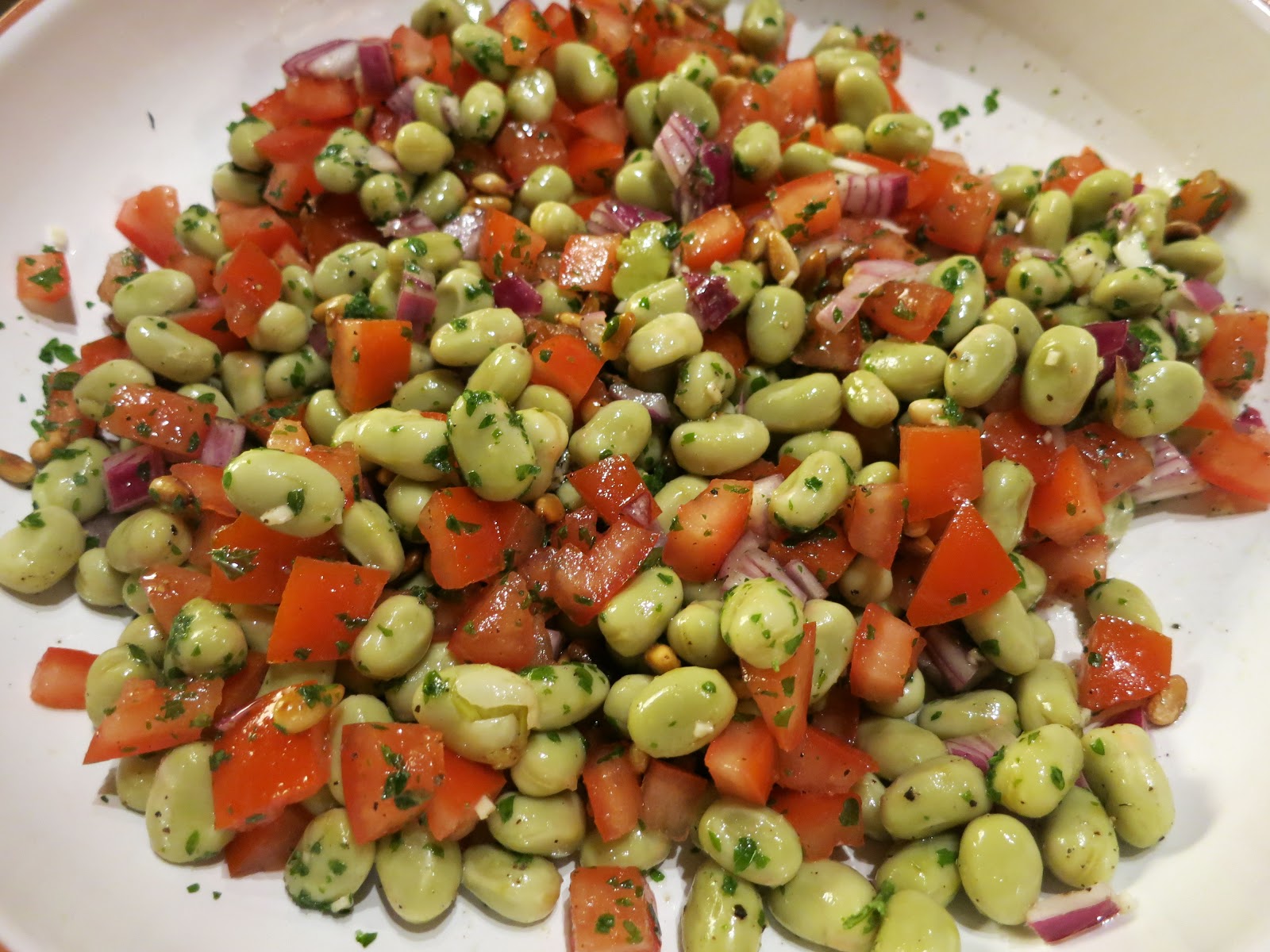 Dicke-Bohnen-Salat