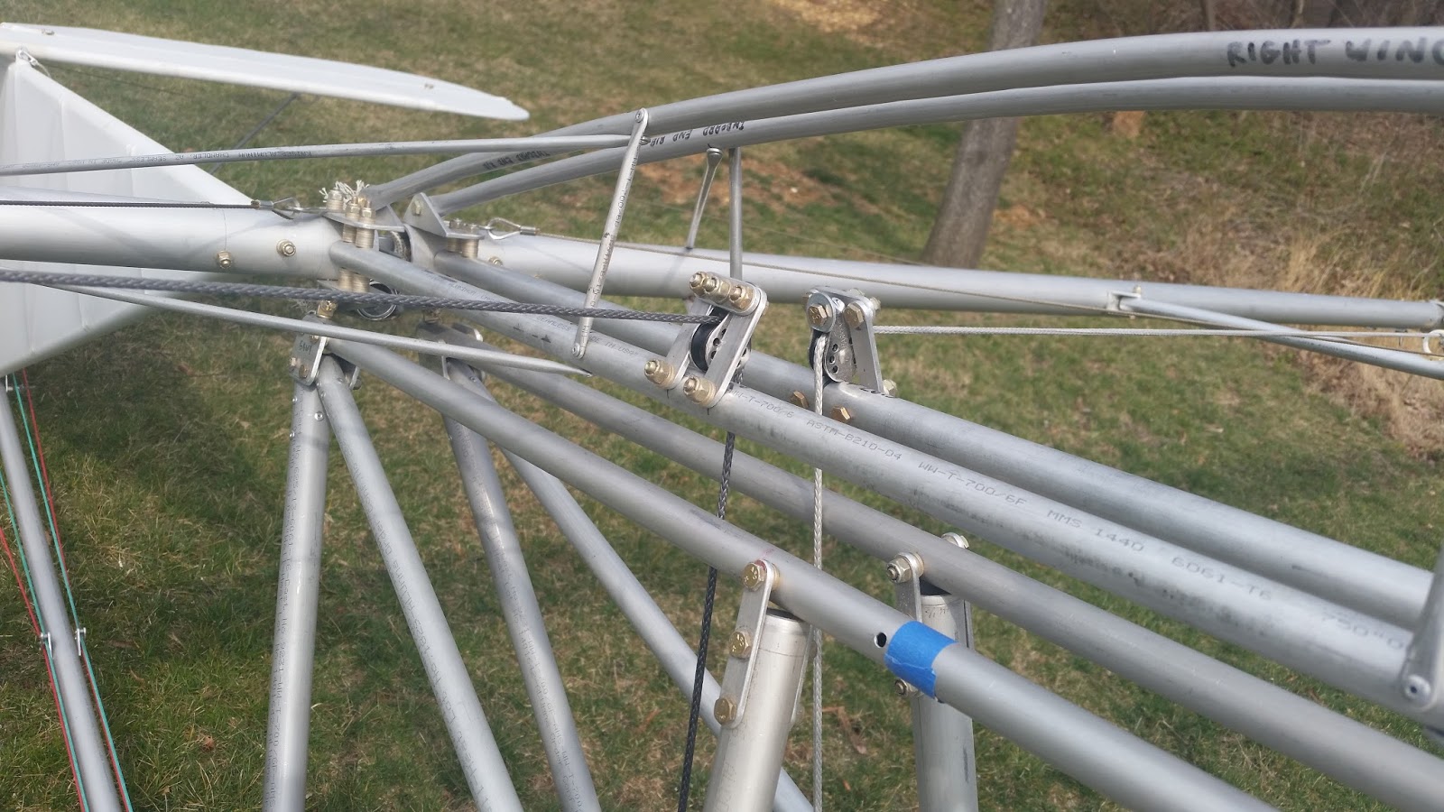 Building adventures of an Ultralight Glider Assembly, because it's Spring!