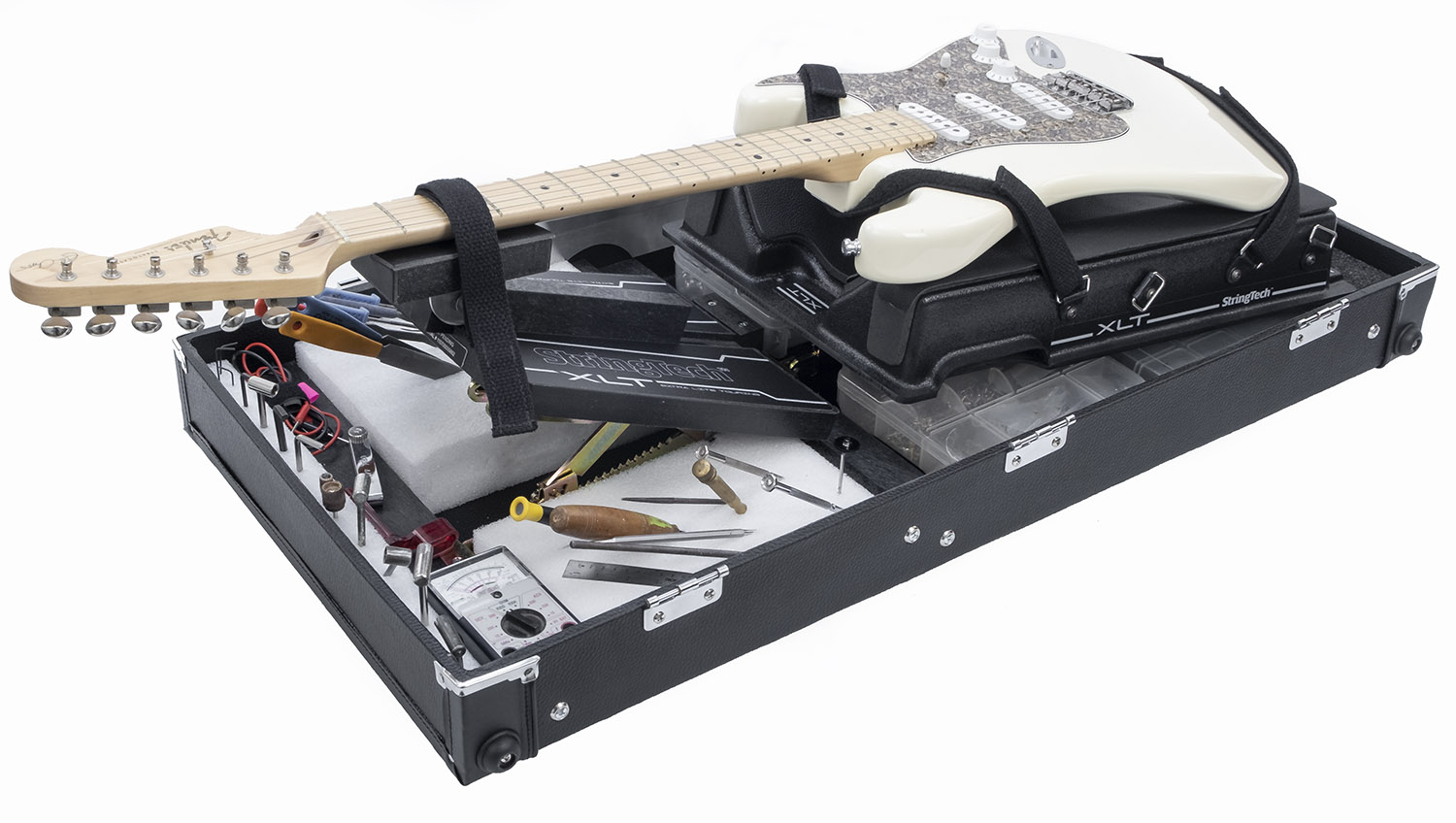 McConville Guitars guitar repair bench