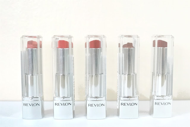 Revlon Ultra HD Lipsticks in Magnolia, Tulip, Gladiolus, Dahlia, Snapdragon 