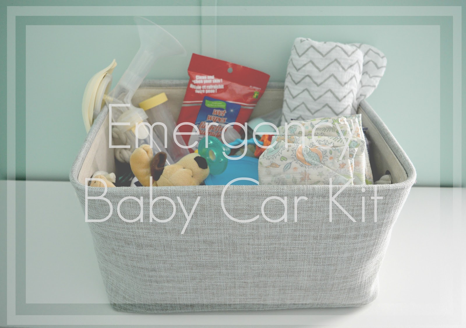 Baby Emergency Car Kit beccalynn
