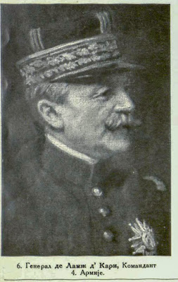 General Langle de  Cary, Commandant of the 4th  Army.