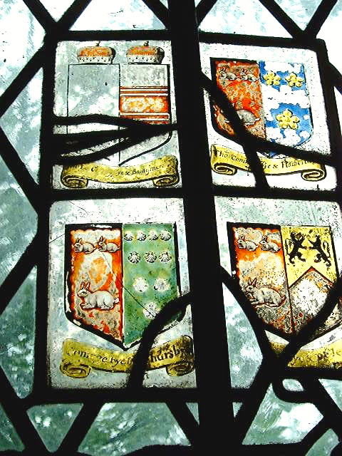 Photograph of Detail of the stain glass windows Image by David Brewer released under Creative Commons BY-NC-SA 4.0