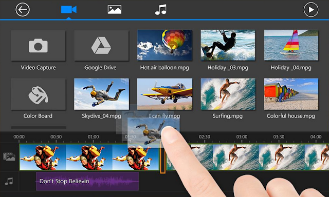 PowerDirector Video / Editor App: 4K, Slow Mo & More ( Lihat Di Playstore ) PowerDirector Video / Editor App: 4K, Slow Mo & More ( Lihat Di Playstore )
