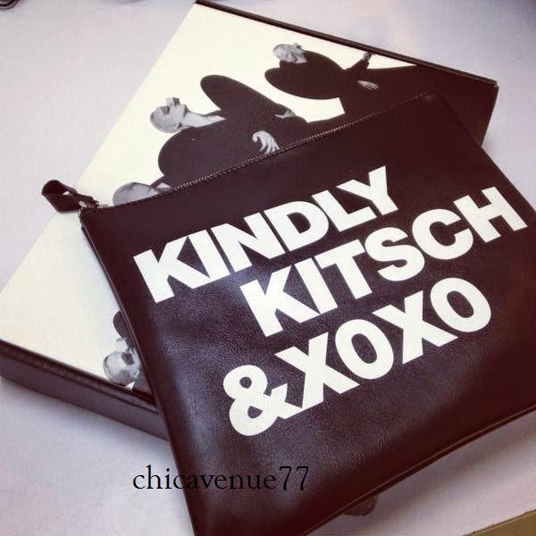 Kindly & Kitsch XOXO Clutch CHIC AVENUE