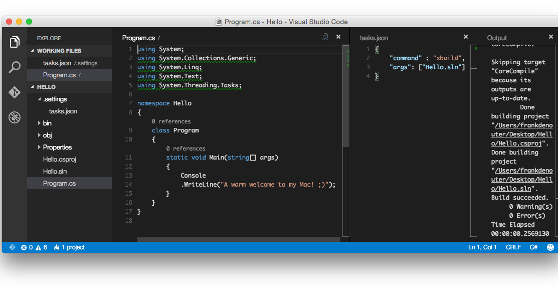 Visual studio c как скомпилировать. Visual studio c как скомпилировать