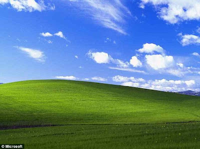 Bagaimana wallpaper Windows XP yang terkenal iaitu Bliss dirakam