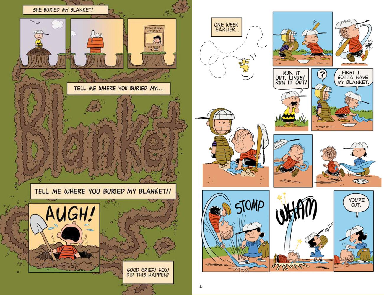 Peanuts Happiness is a Warm Blanket, Charlie Brown! La Hoguera de