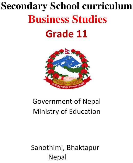 Grade XI NEB Syllabus - Business Studies
