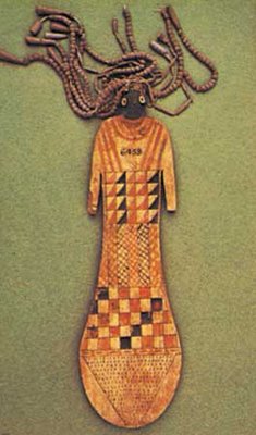 Ancient Egypt Paddle Doll