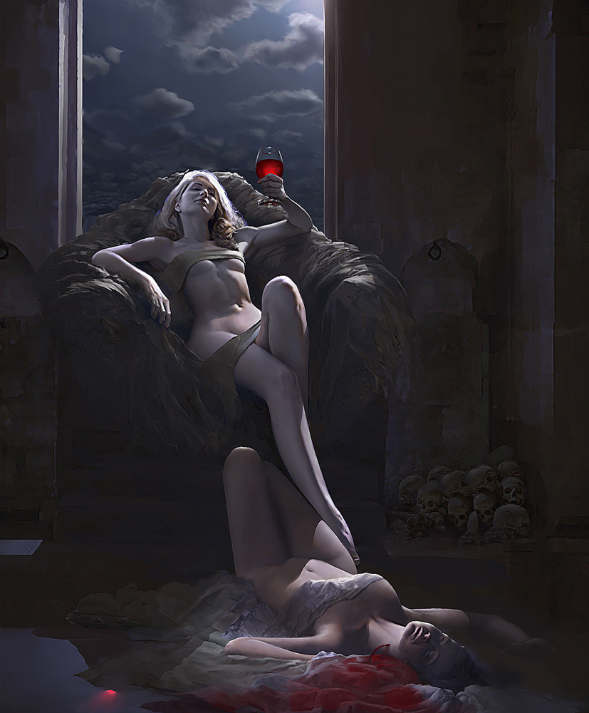 Dark Fantasy Vampire Porn - Pictures of nude female vampires dark art hentia scenes