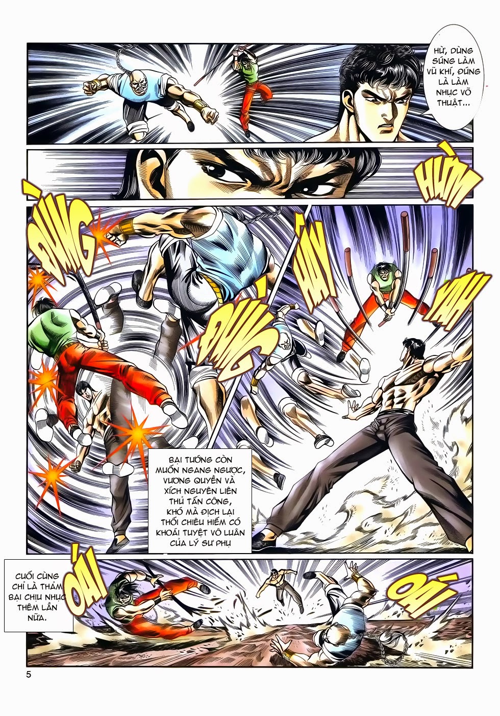 Long Hổ Phong Bạo chap 9