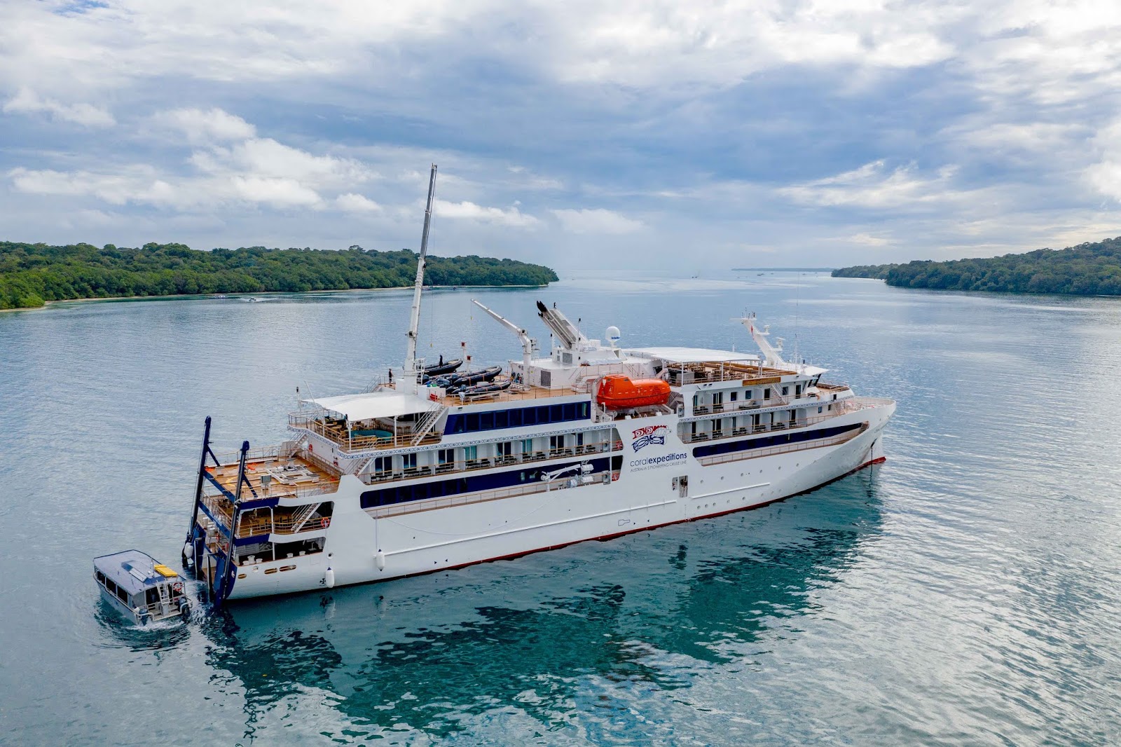 Coral Expeditions new vessel Coral Adventurer arrives in Australian waters