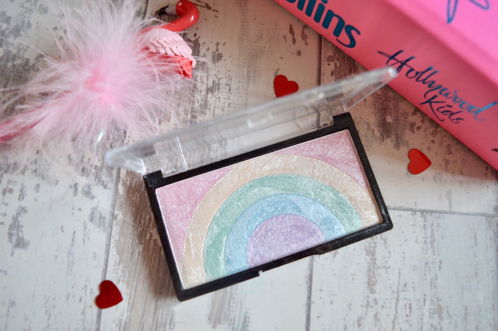 makeup revolution rainbow highlighter review