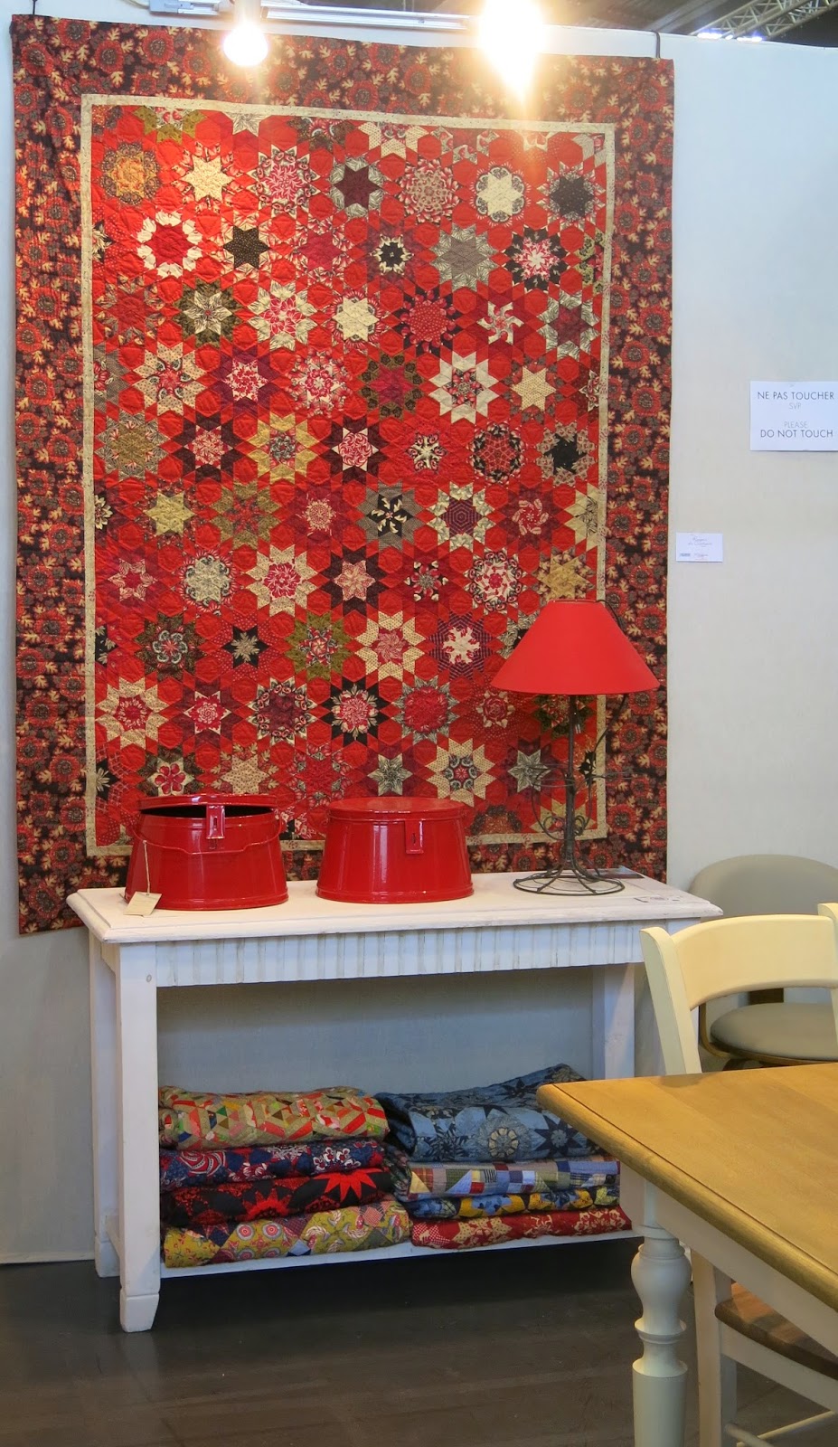 Quilt exhibition in Nantes - Willyne Hammerstein quilts