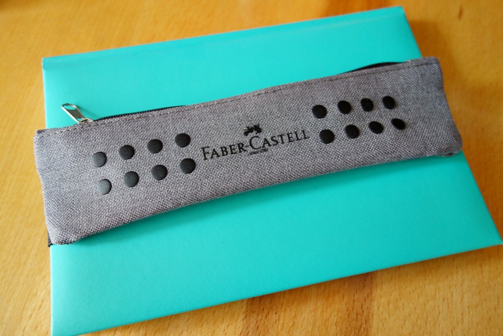 Paper and Digital Faber Castell Grip pen case