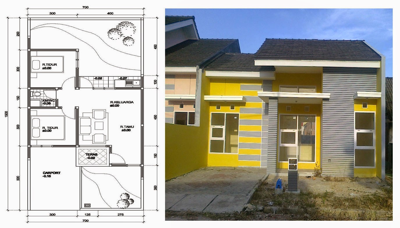 35 Desain Rumah Kecil Yang Sederhana Dan Hemat Biaya Terbaru